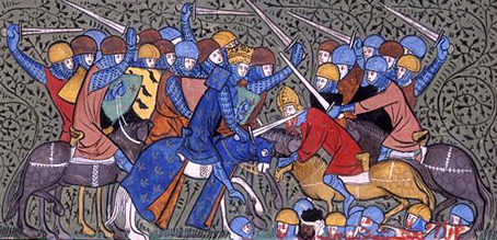Carlos Martel derrota os sarracenos